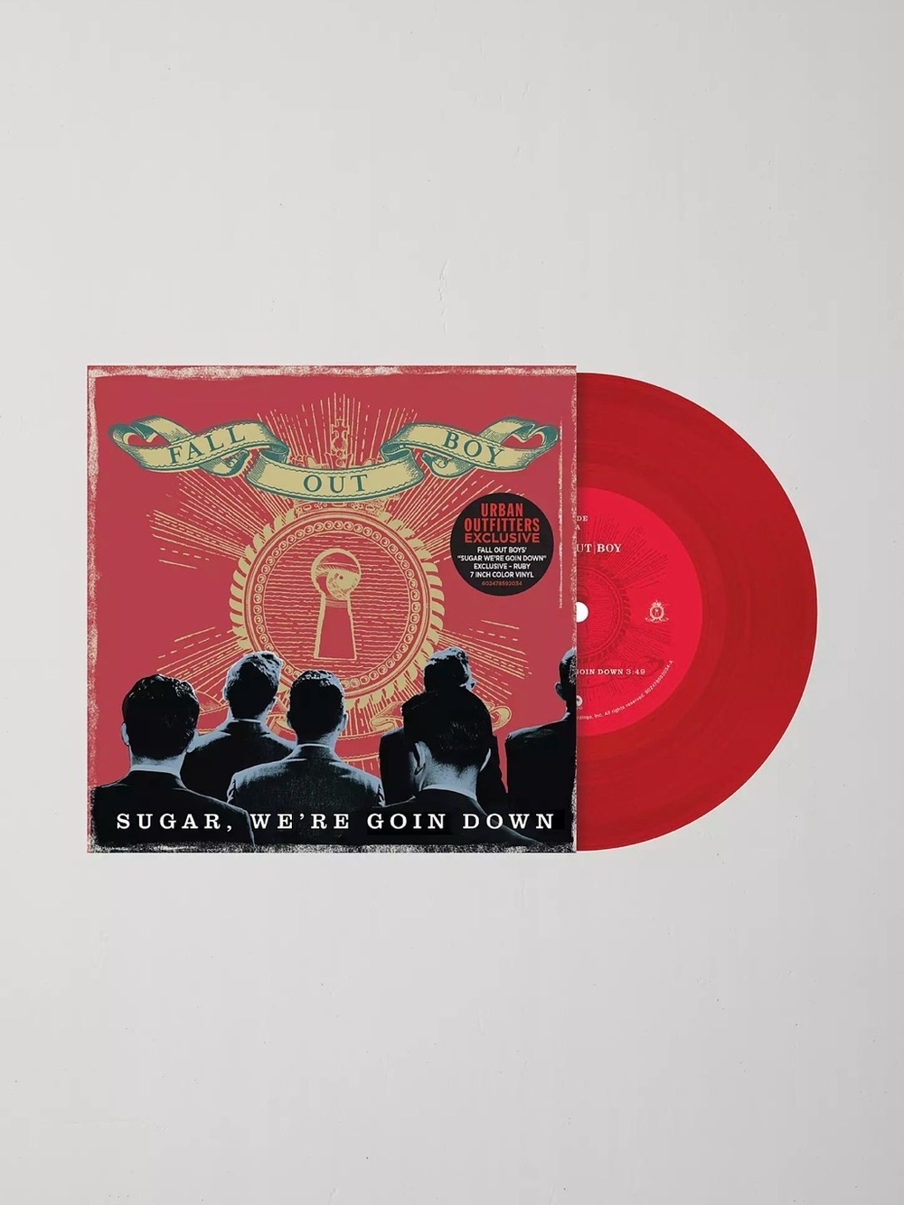 Fall Out Boy - Sugar, We're Goin Down UO Exclusive 7-inch Single - Limited 3000-